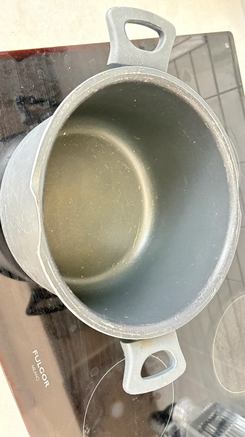 Large Nonstick Cooking Pot with Strainer Lid - photo 3