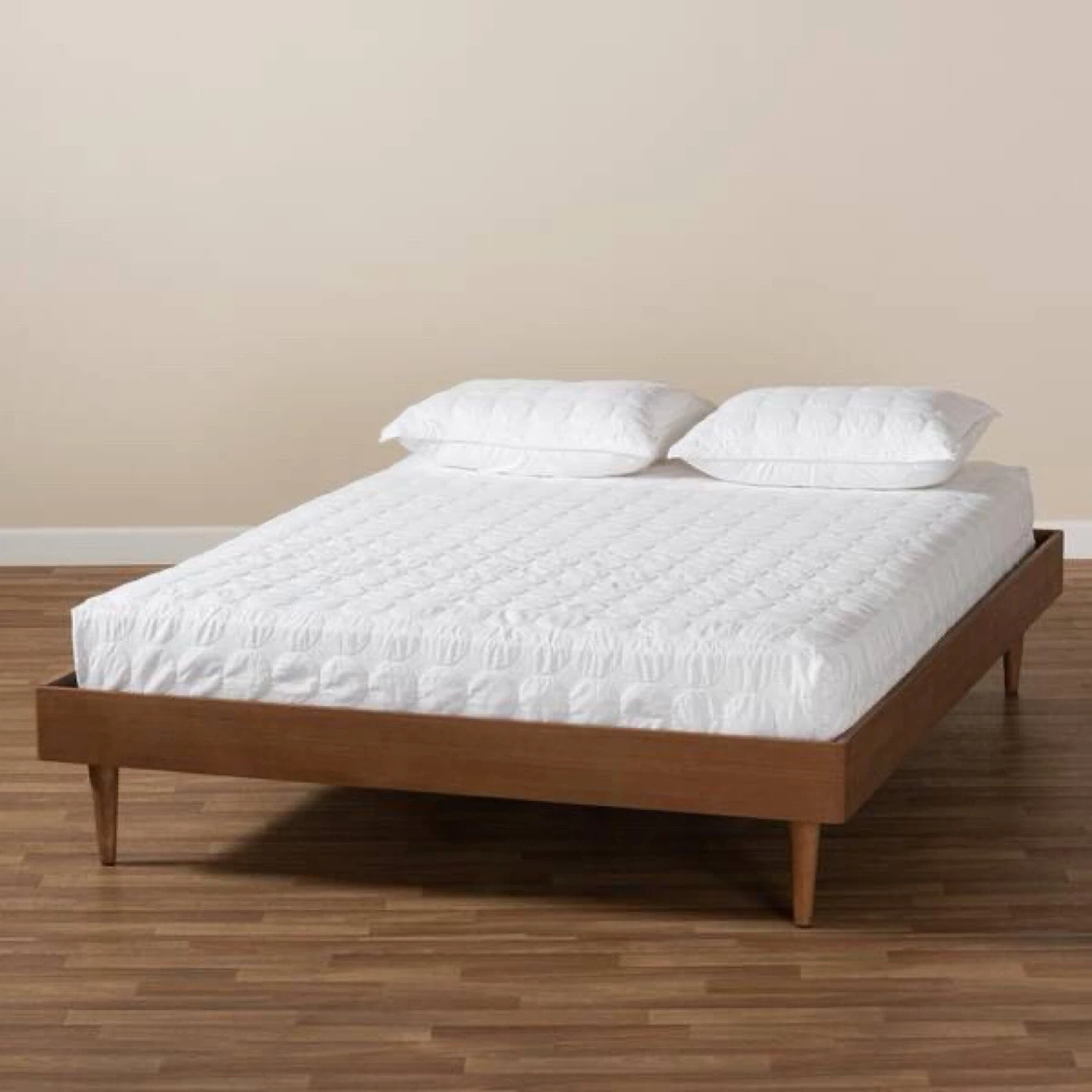 New King Size Desi Artisanal Wood Mid Century Modern Bed - photo 4