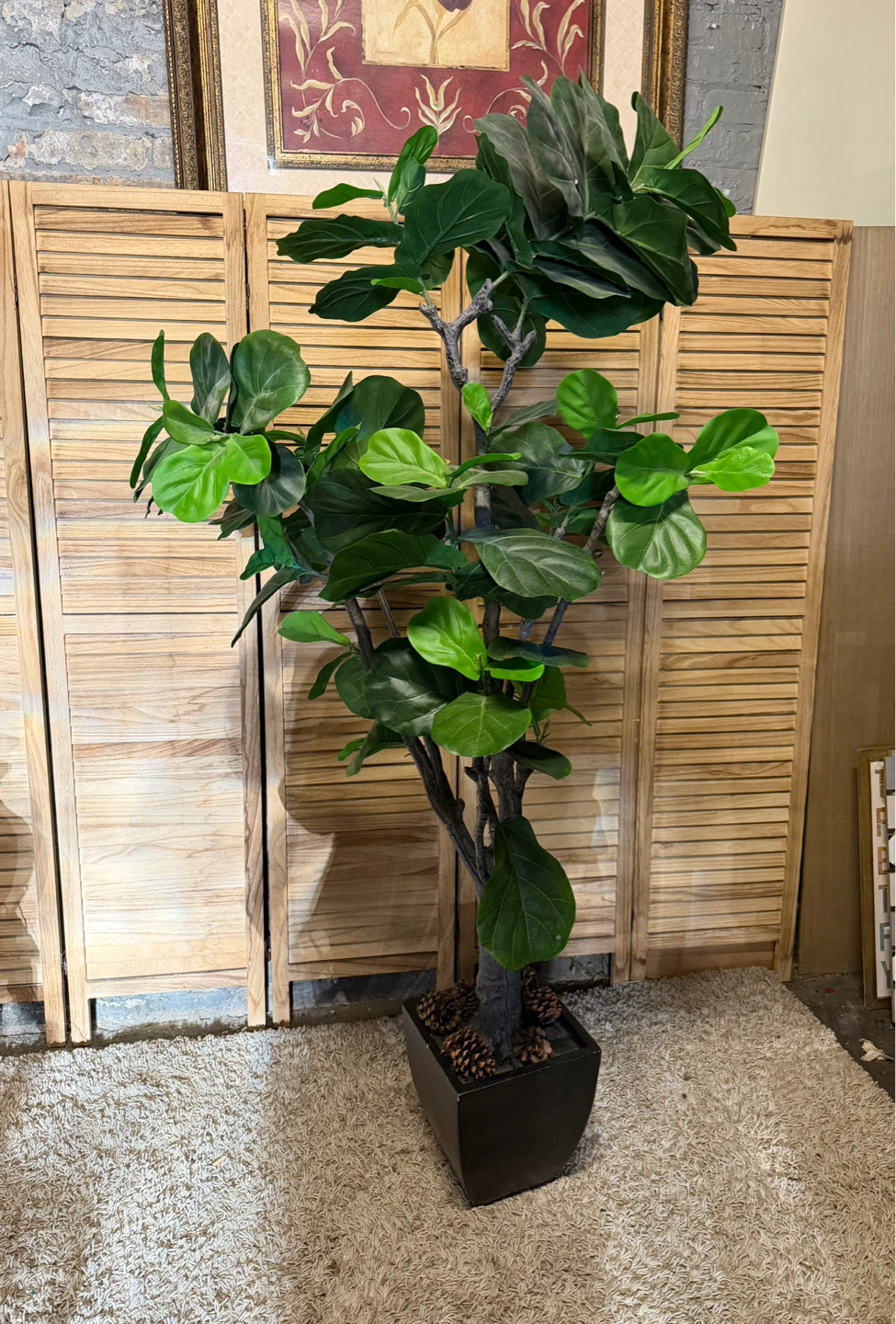 Fiddle Leaf Fig Artificial Plant - photo 2
