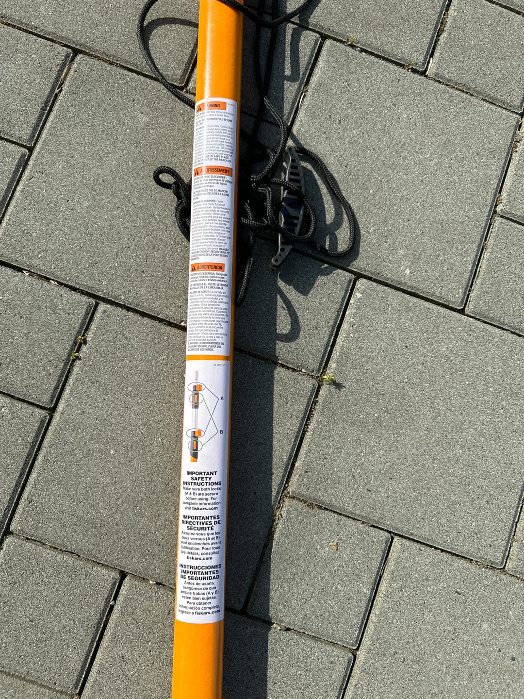 Fiskars Extendable Pruner Saw - photo 2