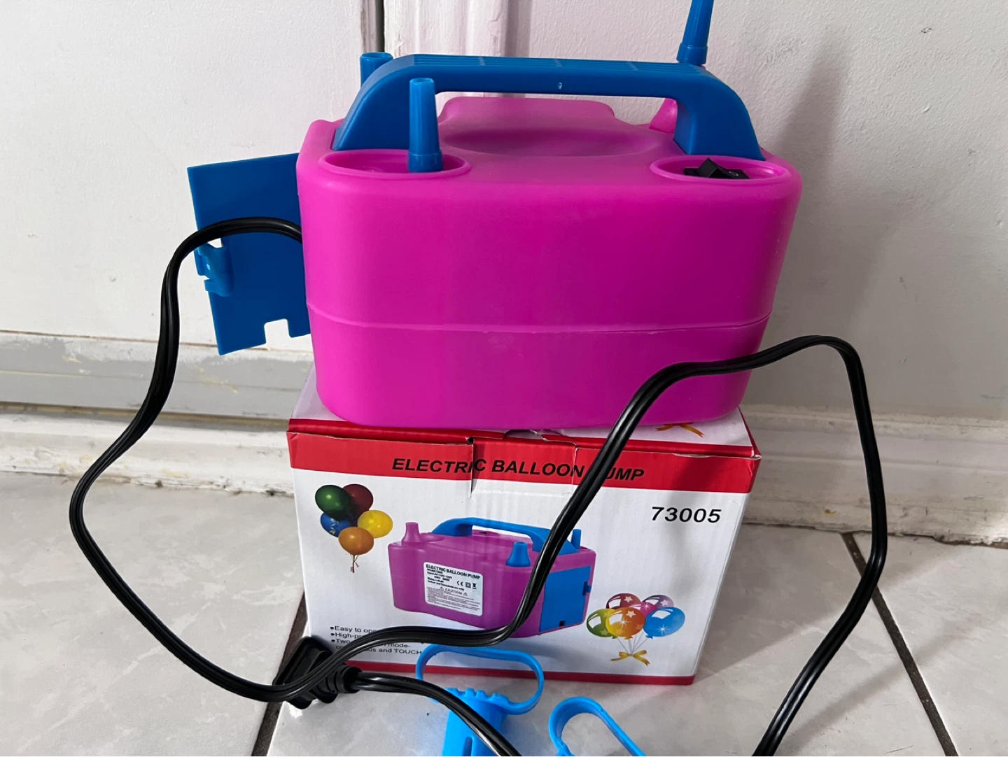 Electric Balloon Pump with Accessories - photo 2