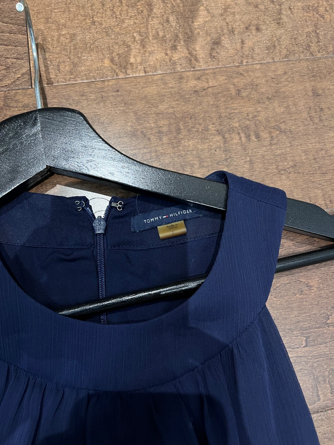 Tommy Hilfiger Navy Maxi Dress with Rope Belt - Size Medium - photo 3