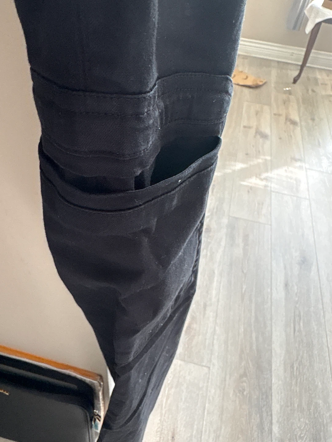 Black Cargo Pants size M - photo 3