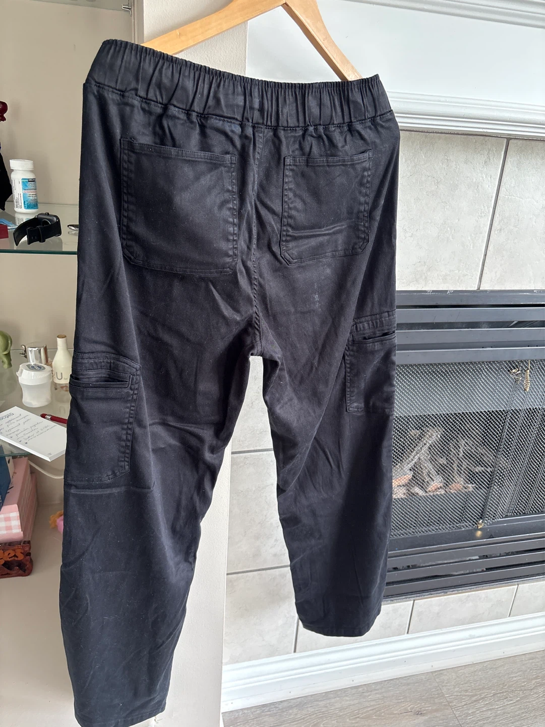 Black Cargo Pants size M - photo 2
