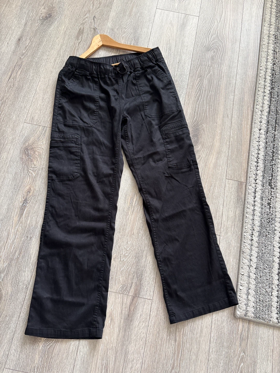 Black Cargo Pants size M - photo 4