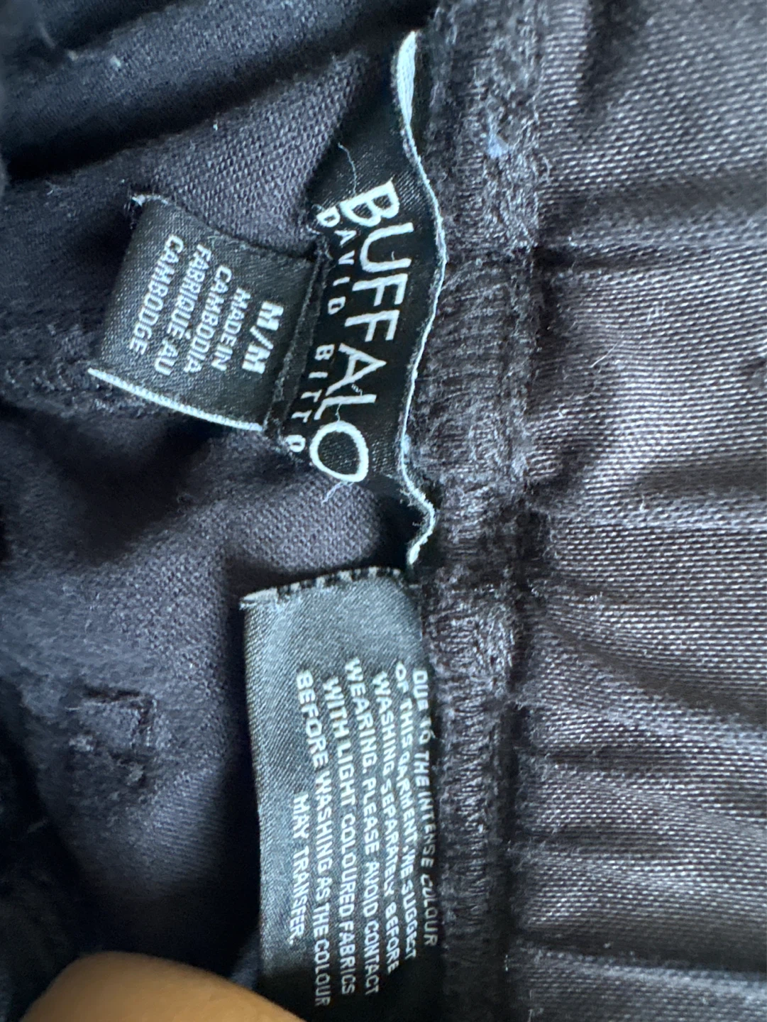 Black Cargo Pants size M - photo 5