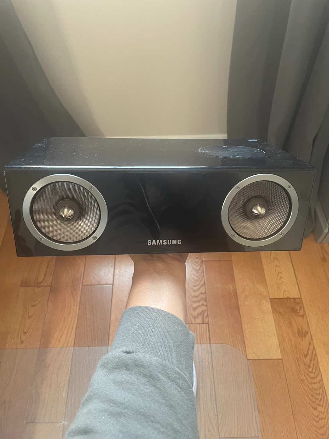 FREE Samsung Wireless Speaker with Remote and Power Adapter