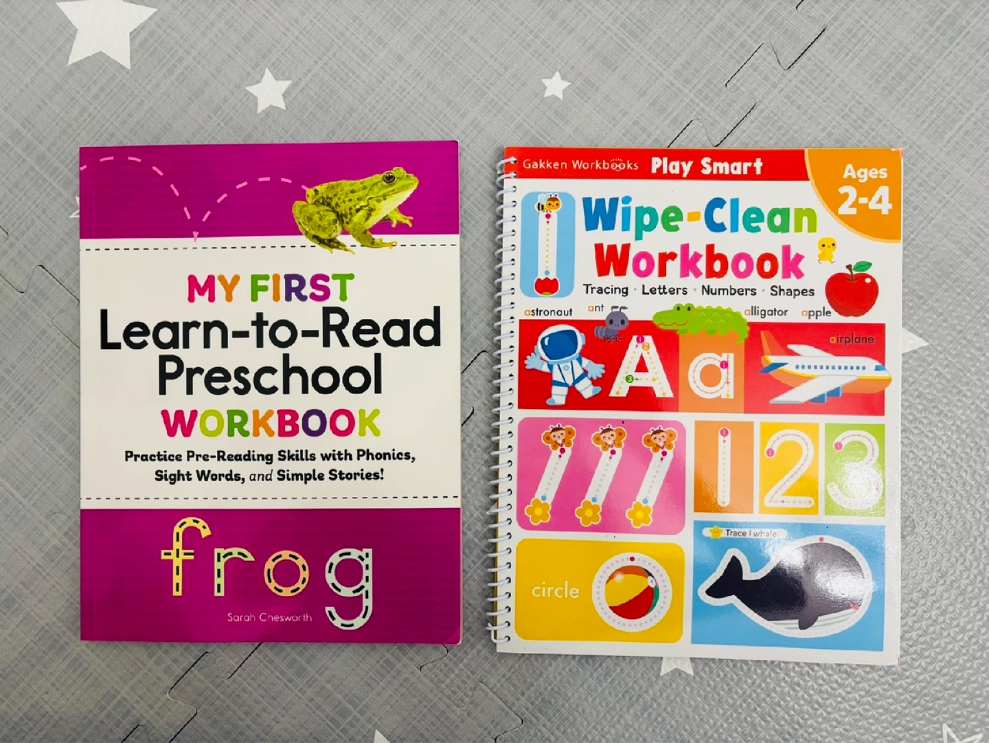Learn-to-Read Preschool & Wipe-Clean Workbook