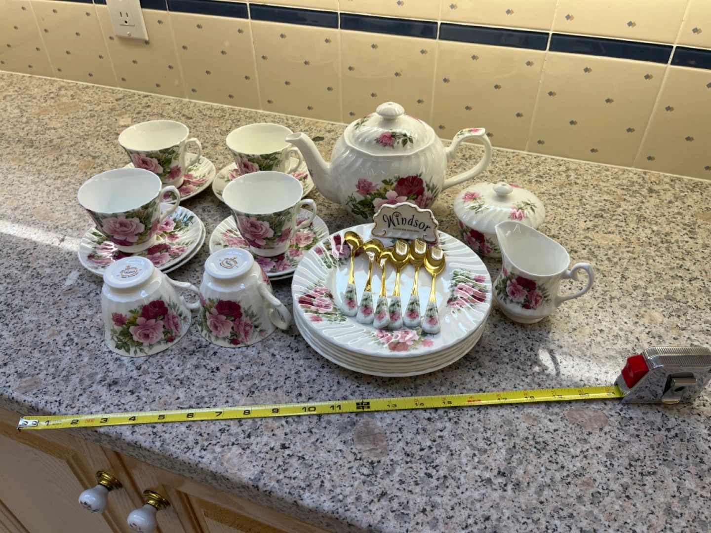 Windsor Fine Bone China Tea Set - photo 4