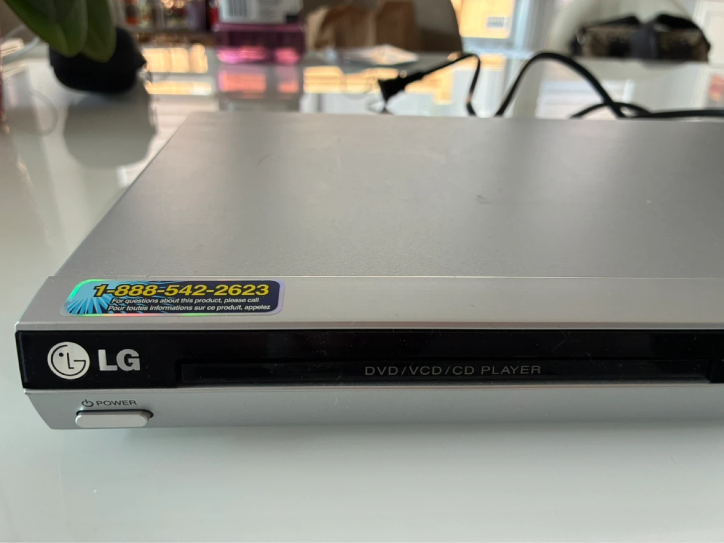 LG DVD/VCD/CD Player LDA-830