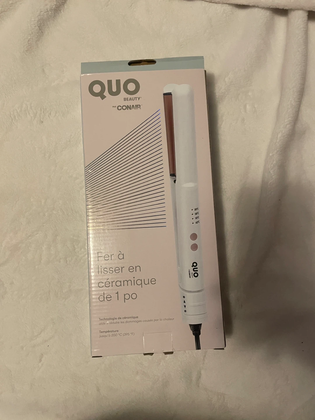 QUO Beauty by Conair Ceramic Hair Straightener