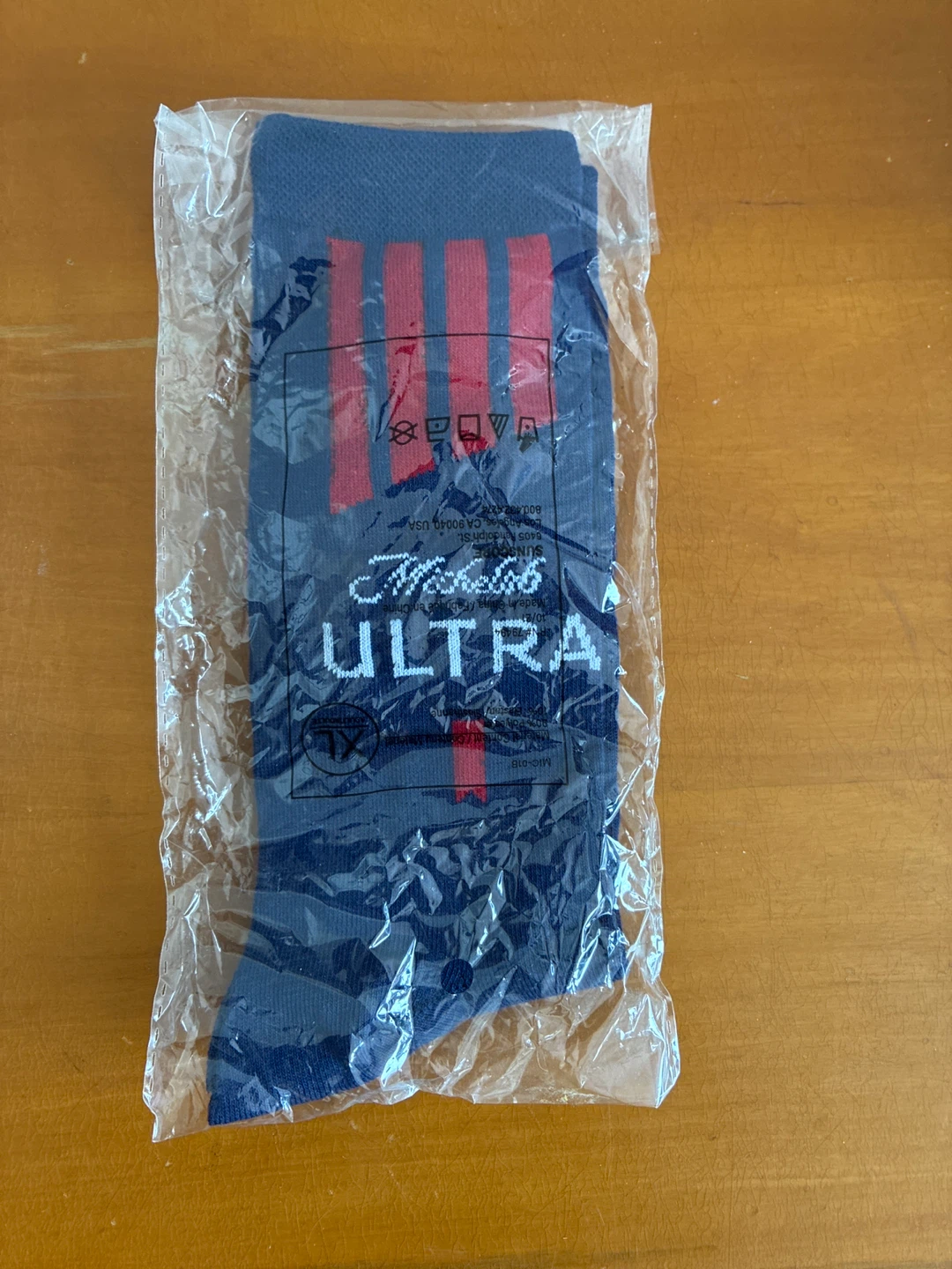Michelab ULTRA XL Socks Navy/Red