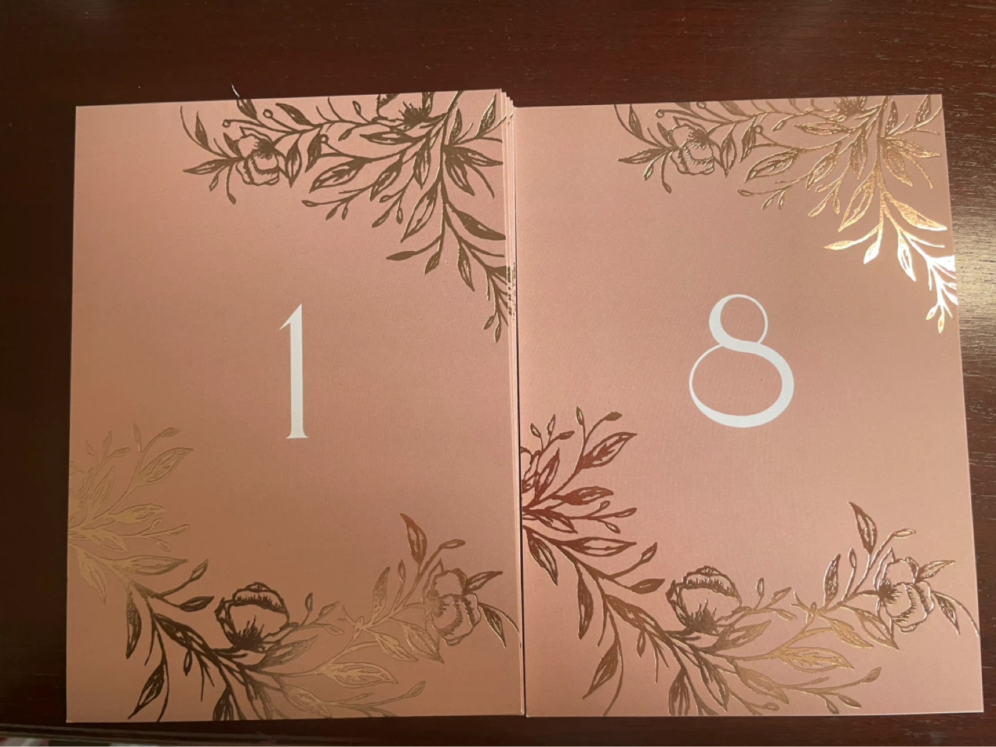 FREE Event Items Card Box, Placecard Holder & Seating numbers - photo 4