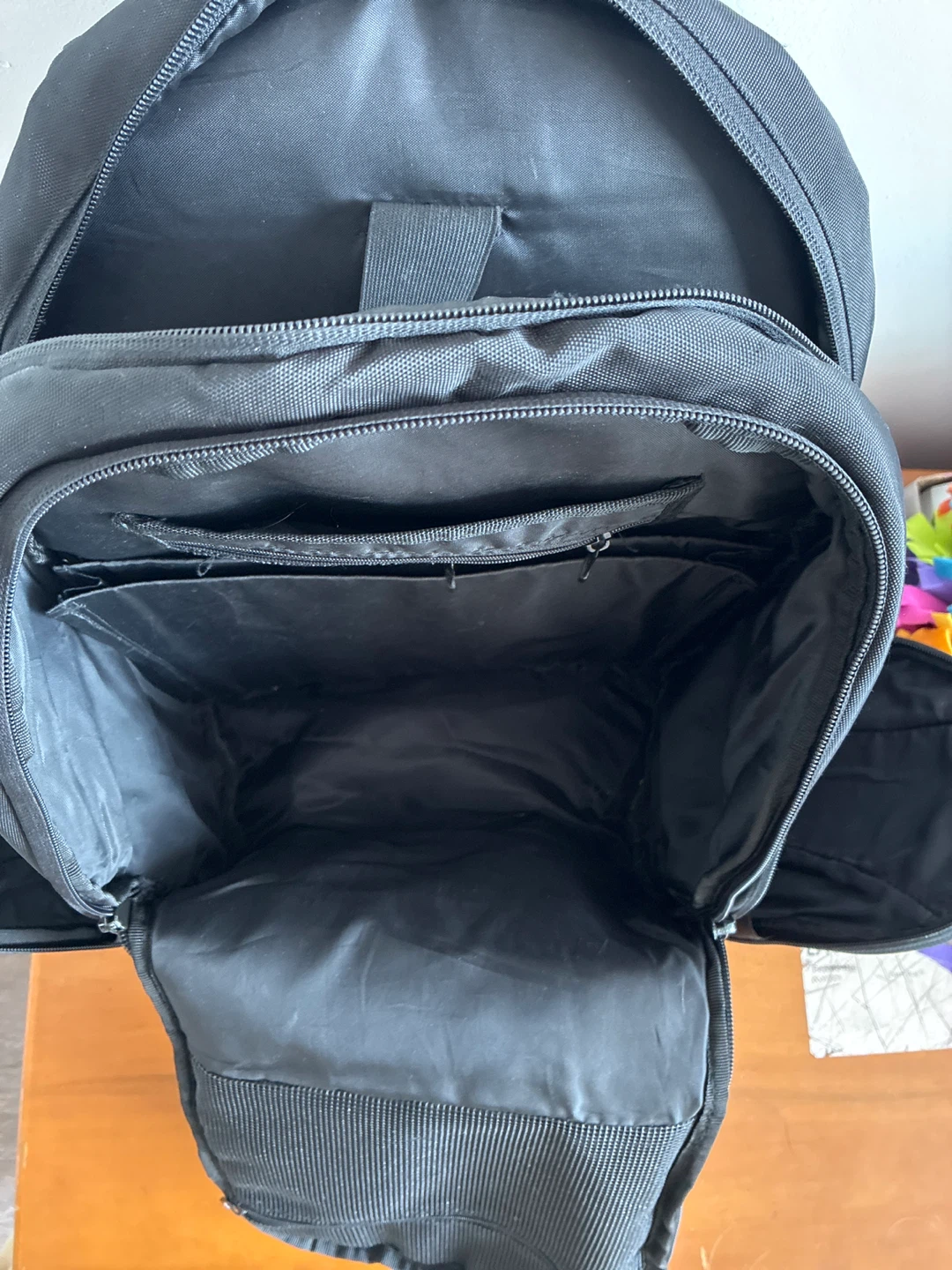 Black and Orange Backpack - photo 2