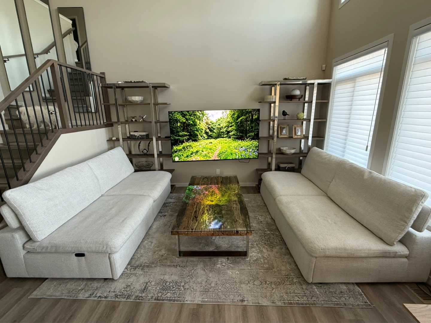 Sectional Sofa with Recliners