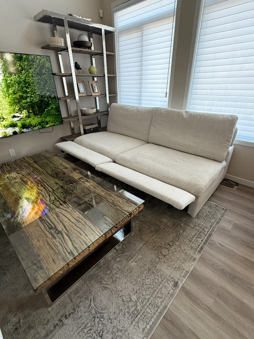 Sectional Sofa with Recliners - photo 4