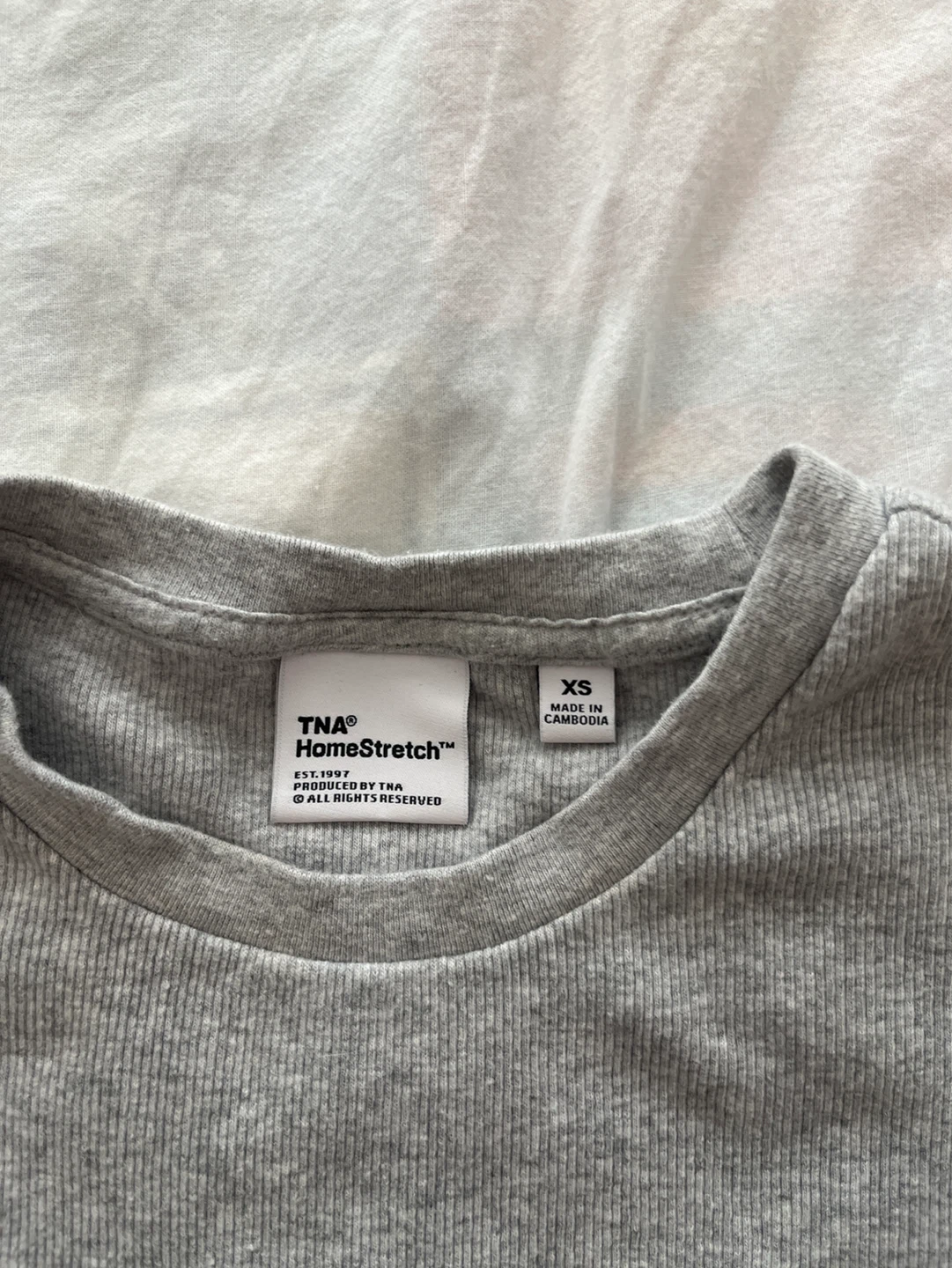 TNA HomeStretch Long Sleeve Shirt XS Grey