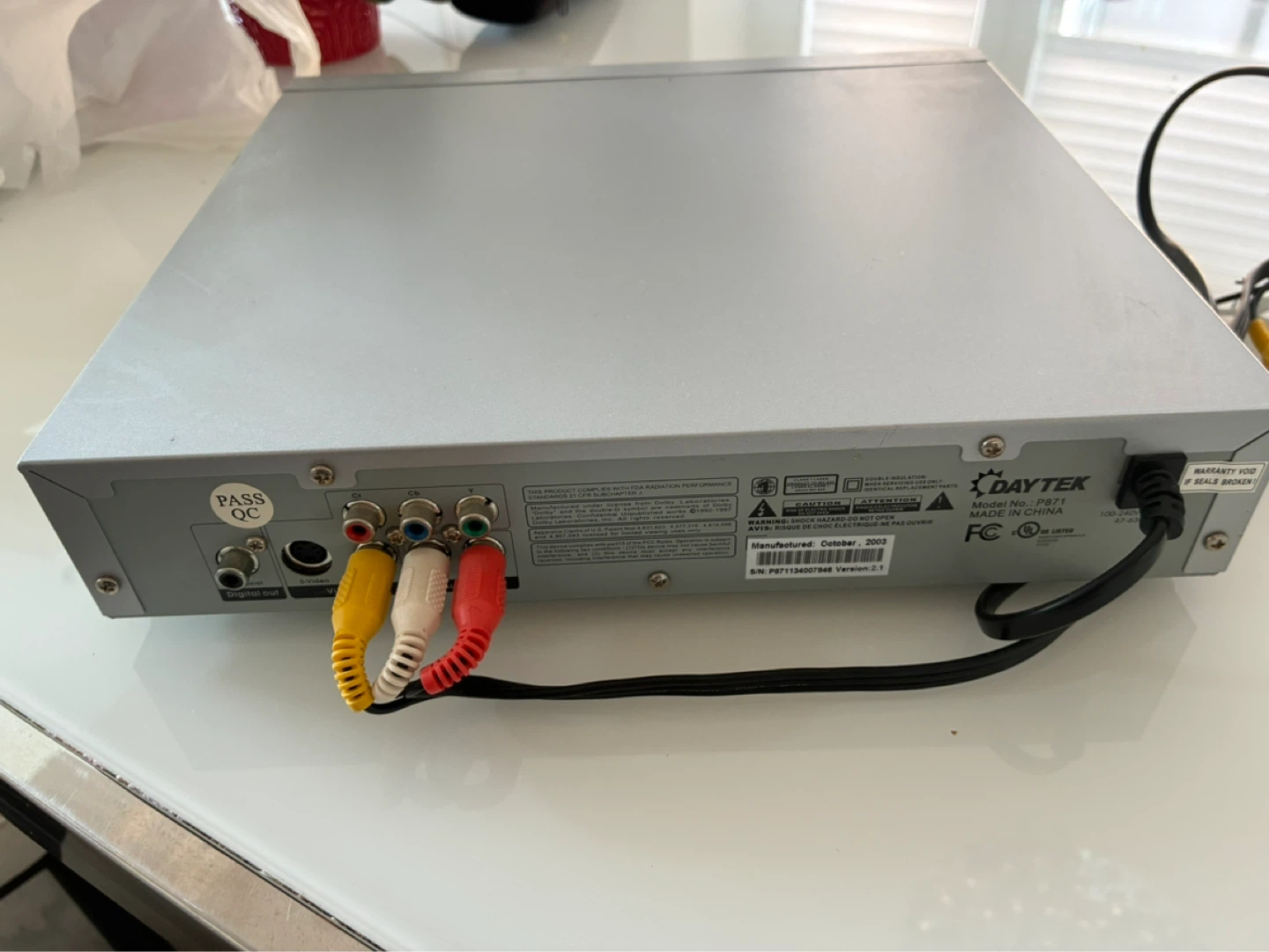 Daytek DVD Player P871 - photo 3