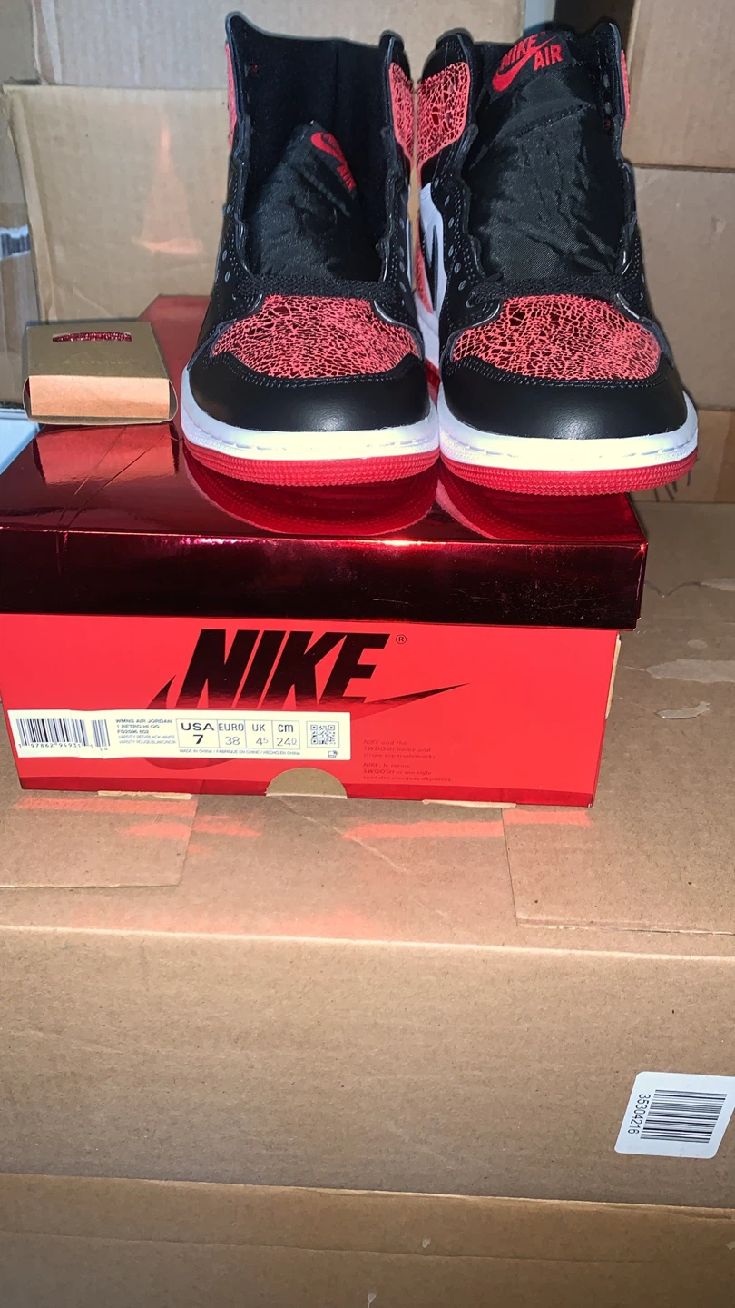 Nike Air Jordan 1 Retro High OG Ruby size 7 only !! - photo 5