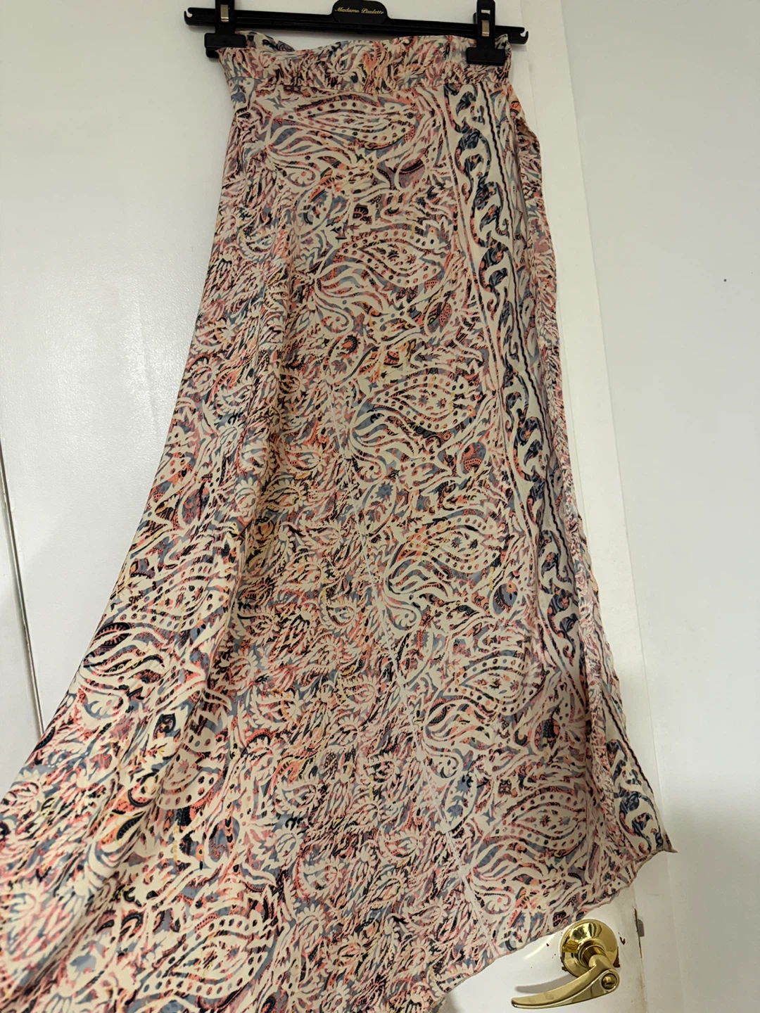 Bohemian silk Wrap Skirt - photo 2