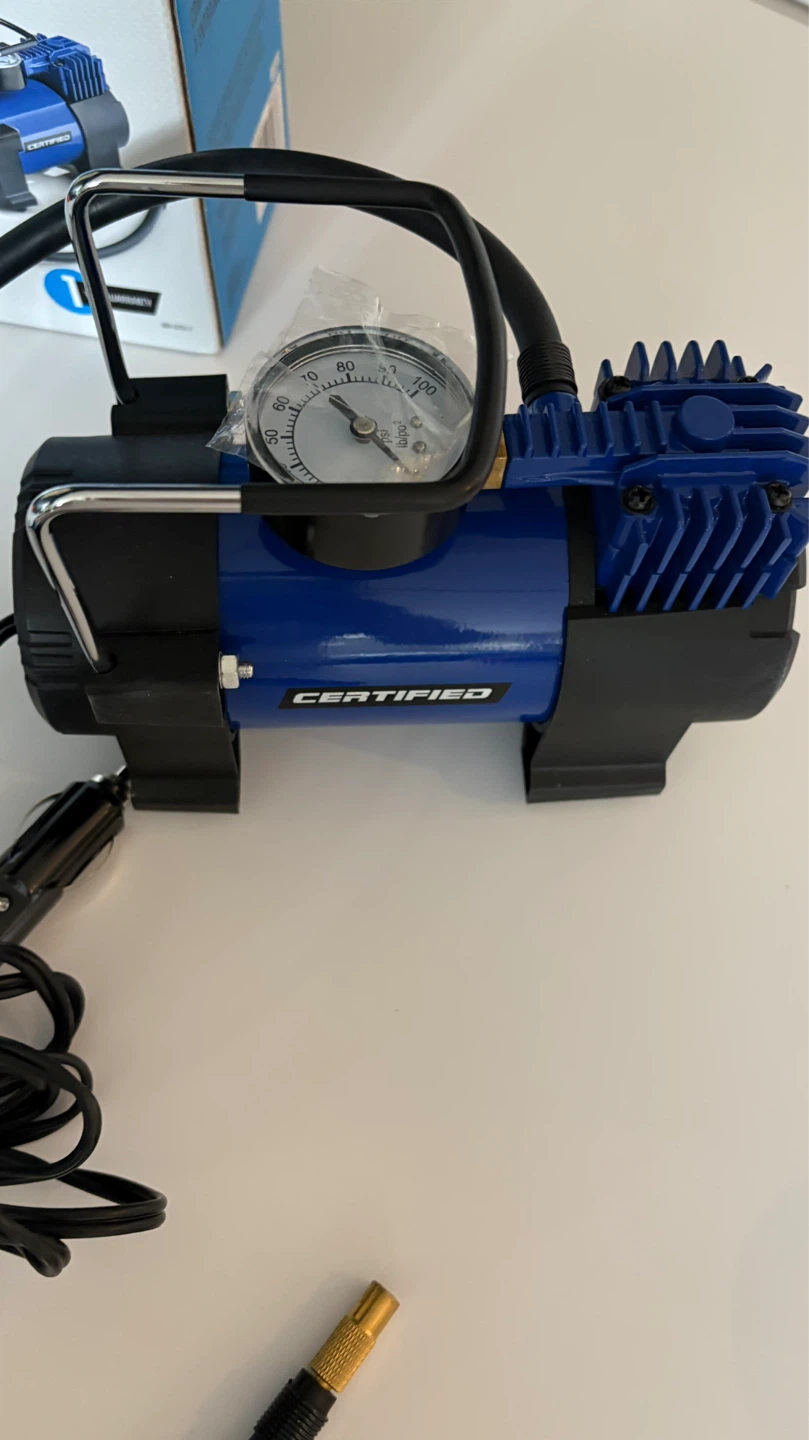CERTIFIED 12V Direct-Drive Analog Air Compressor - photo 2
