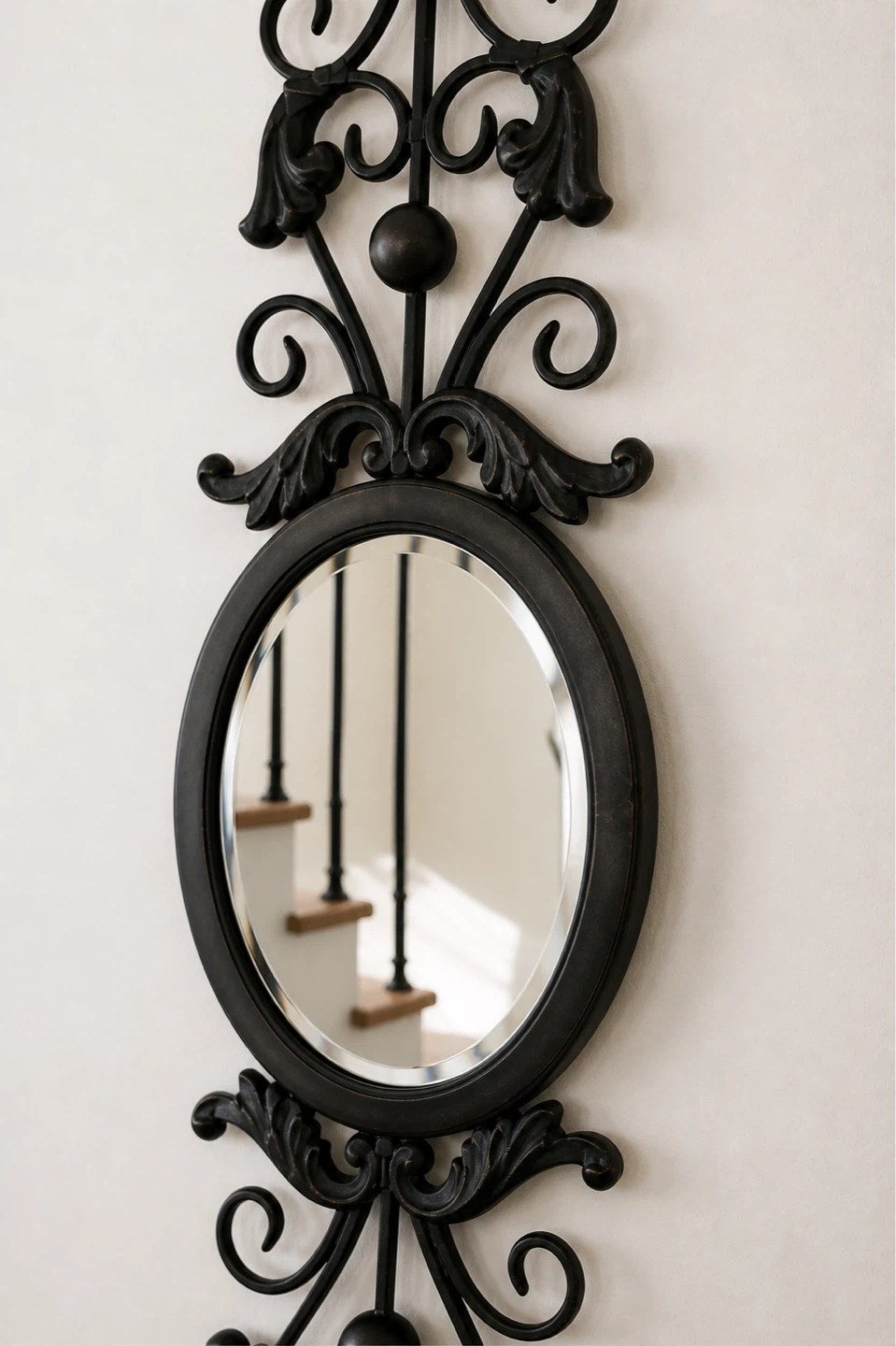 Elegant Wall Mirrors Set of 2 – Metal Frame (25”) - photo 3