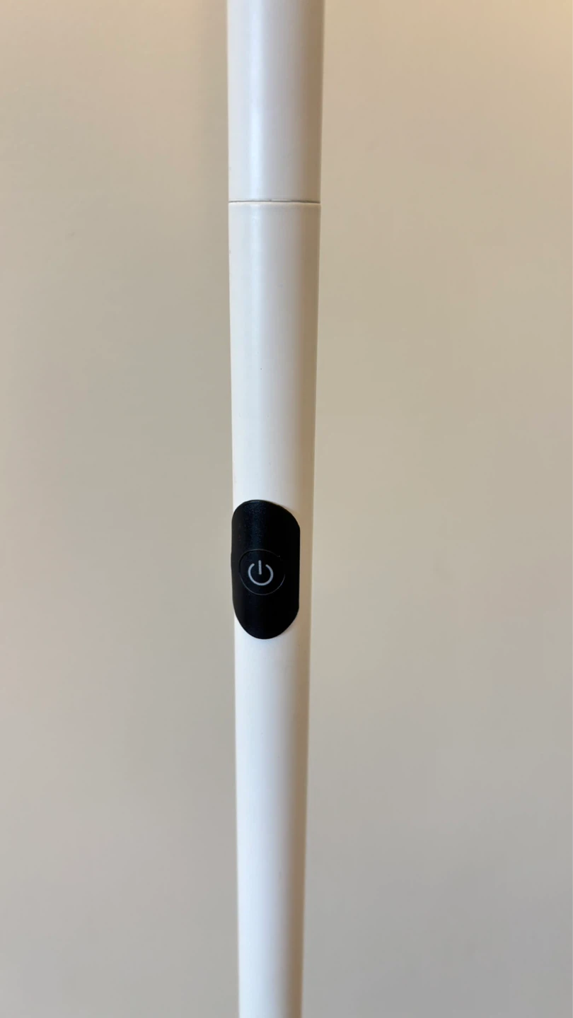 Modern White Floor Lamp with 3 levels LED Light - photo 4