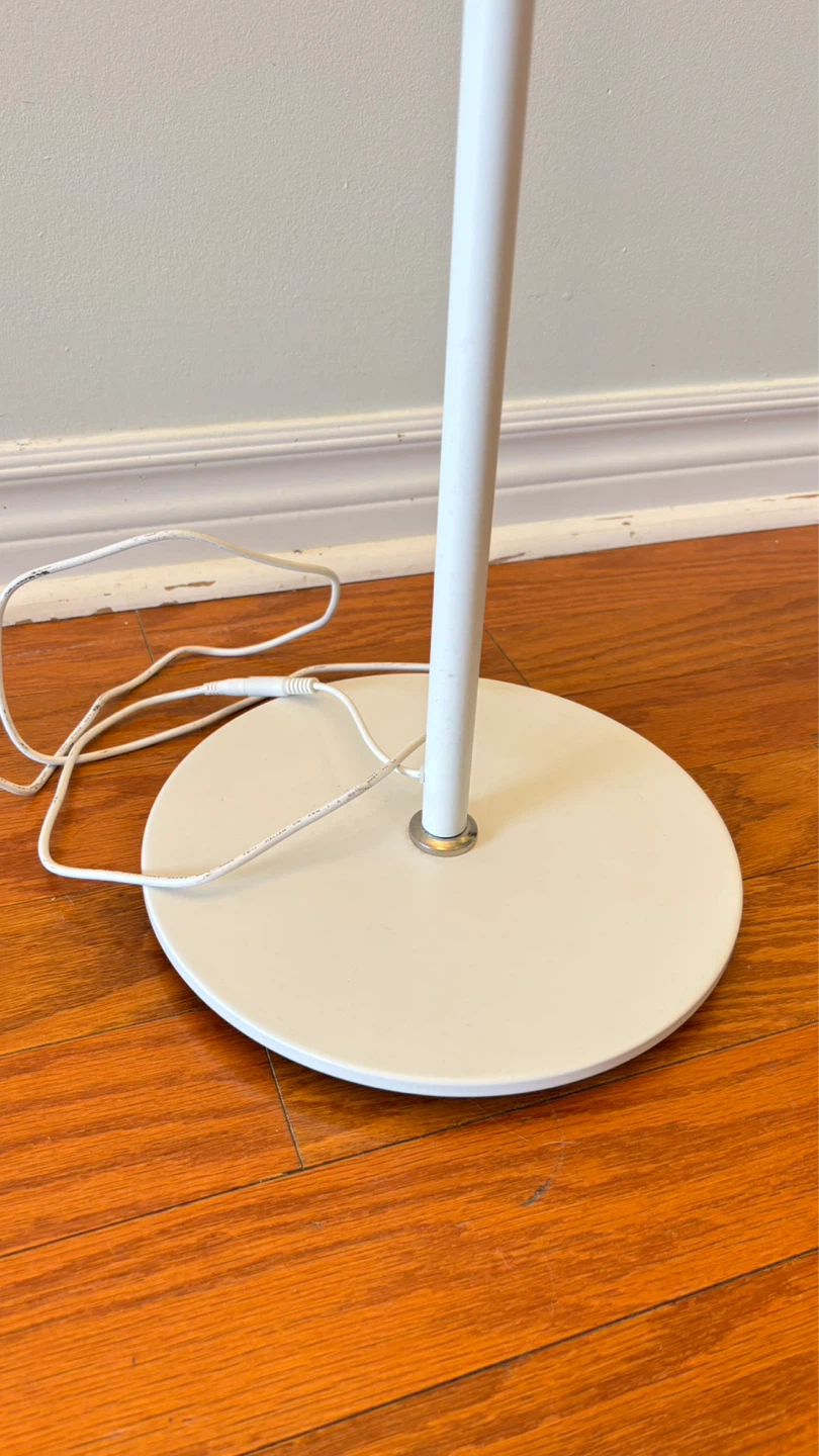 Modern White Floor Lamp with 3 levels LED Light - photo 5