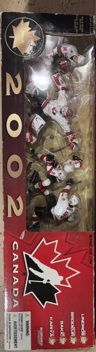 McFarlane's Sports Picks 2002 Canada Hockey Figures