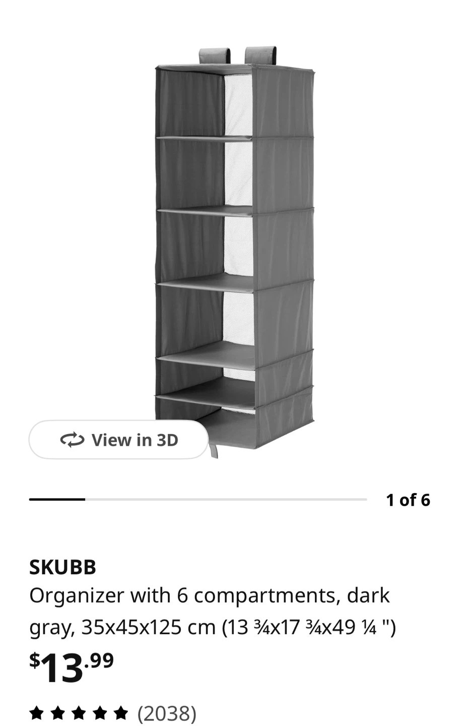Free mesh organizer with sale of SKUBB