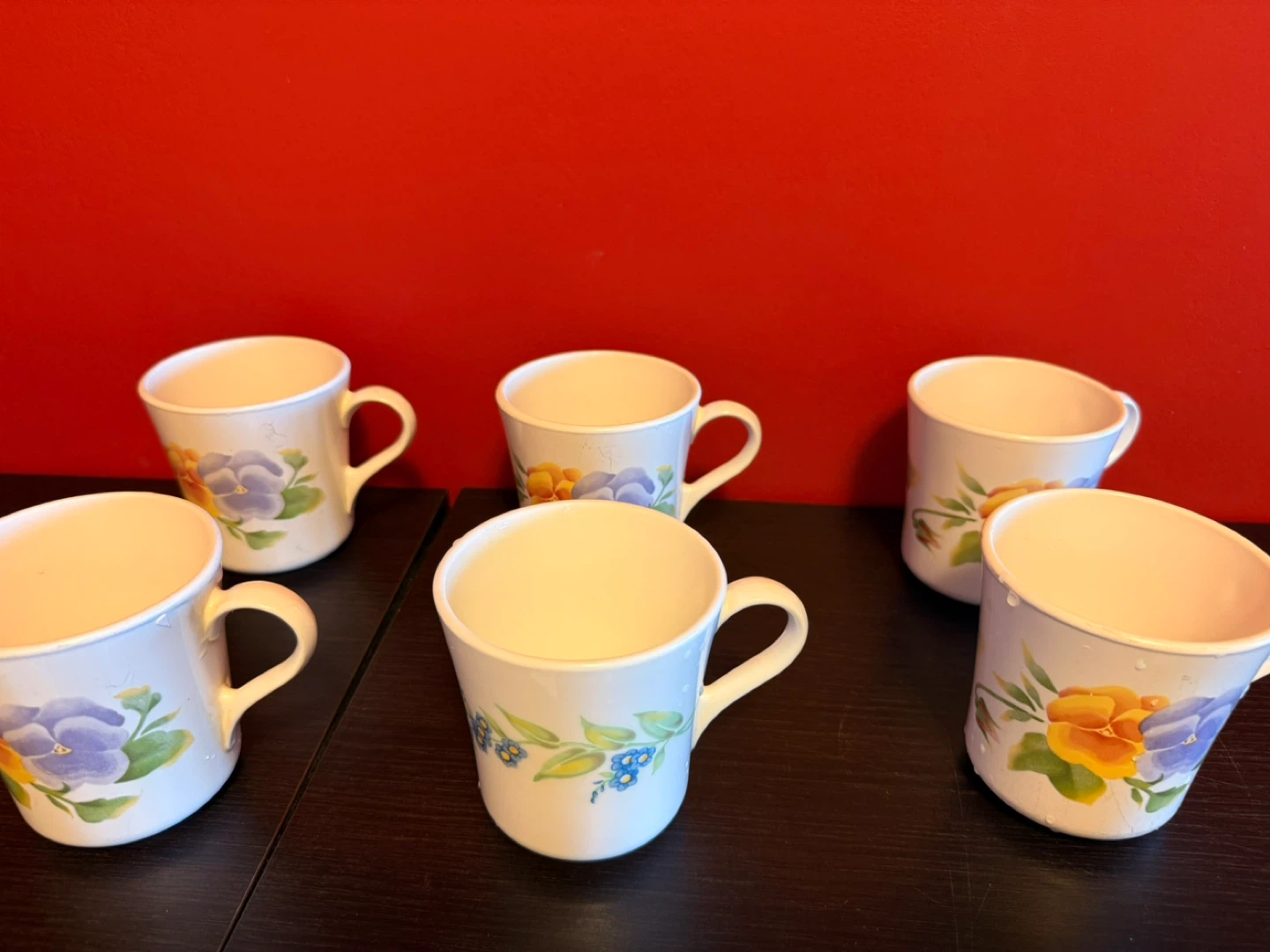 Set of 6 Floral Mugs - photo 2