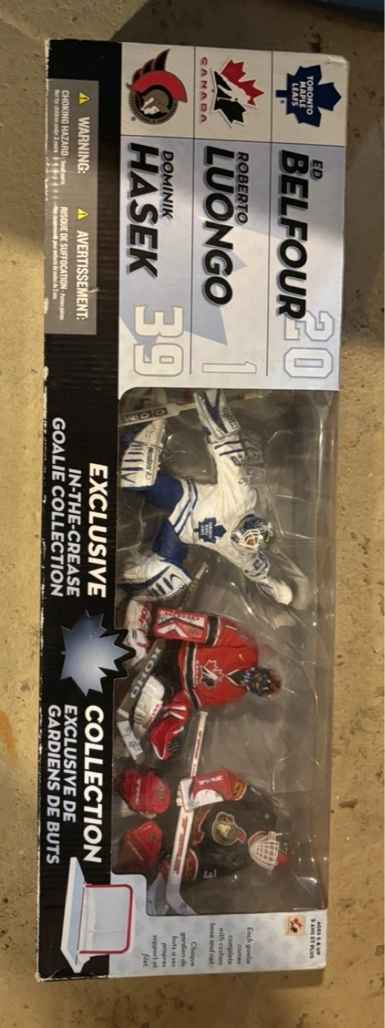 In-The-Crease Goalie Collection - Hasek, Luongo, Belfour
