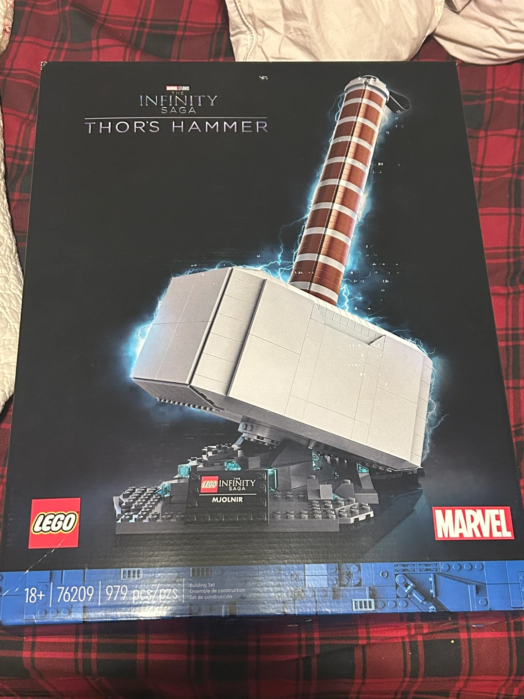 LEGO Marvel Thor's Hammer Mjolnir 76209