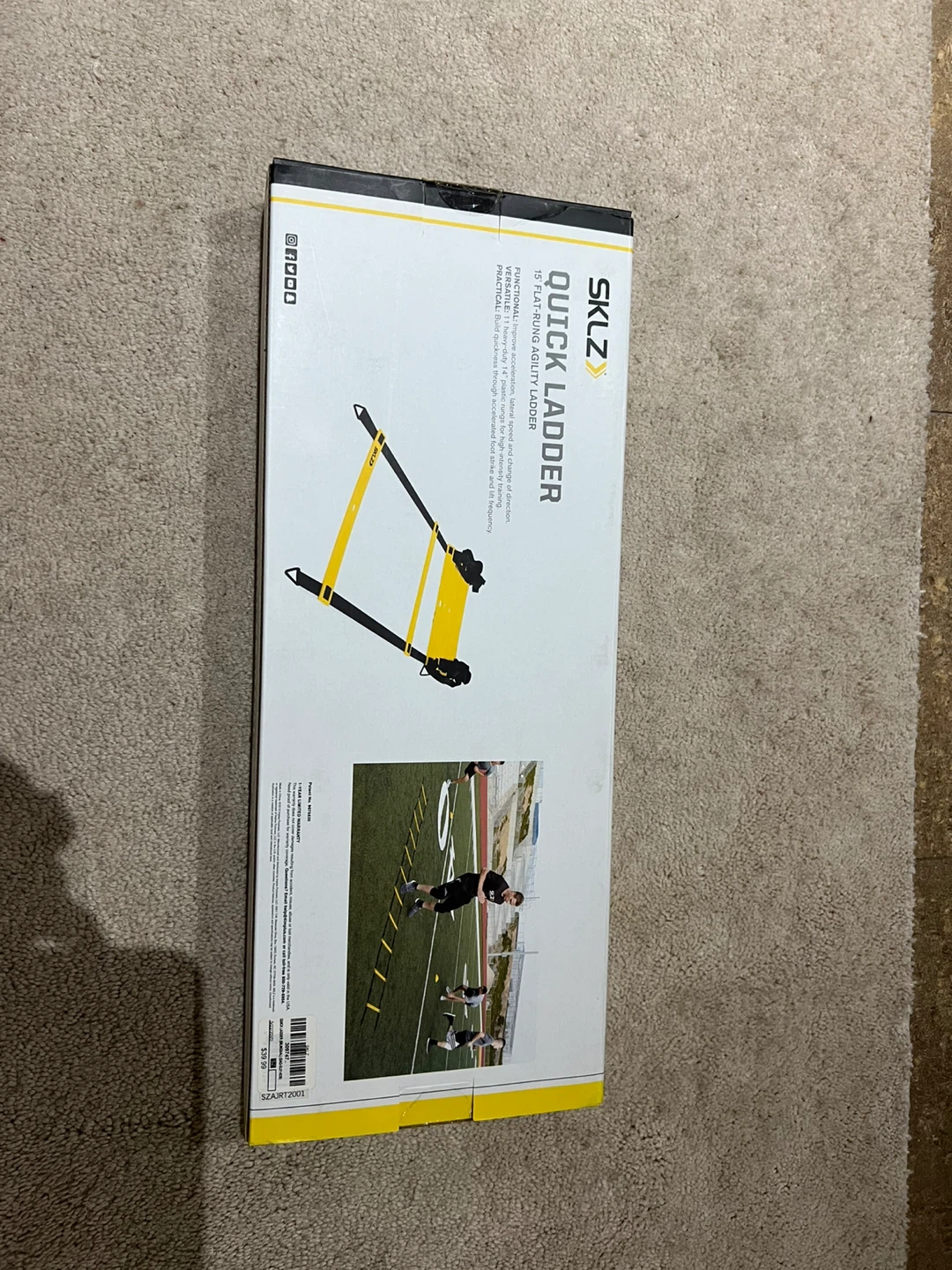 SKLZ Quick Ladder 15' Flat-Rung Agility Ladder - photo 2