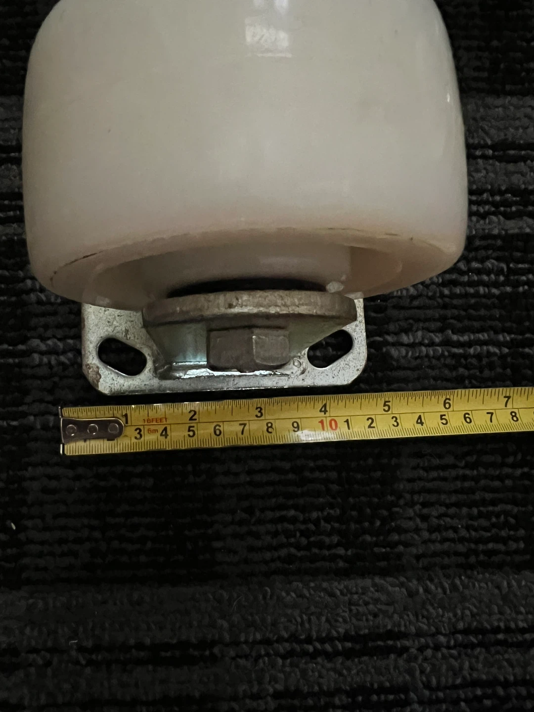 Set of 6 White Caster Wheels - photo 3