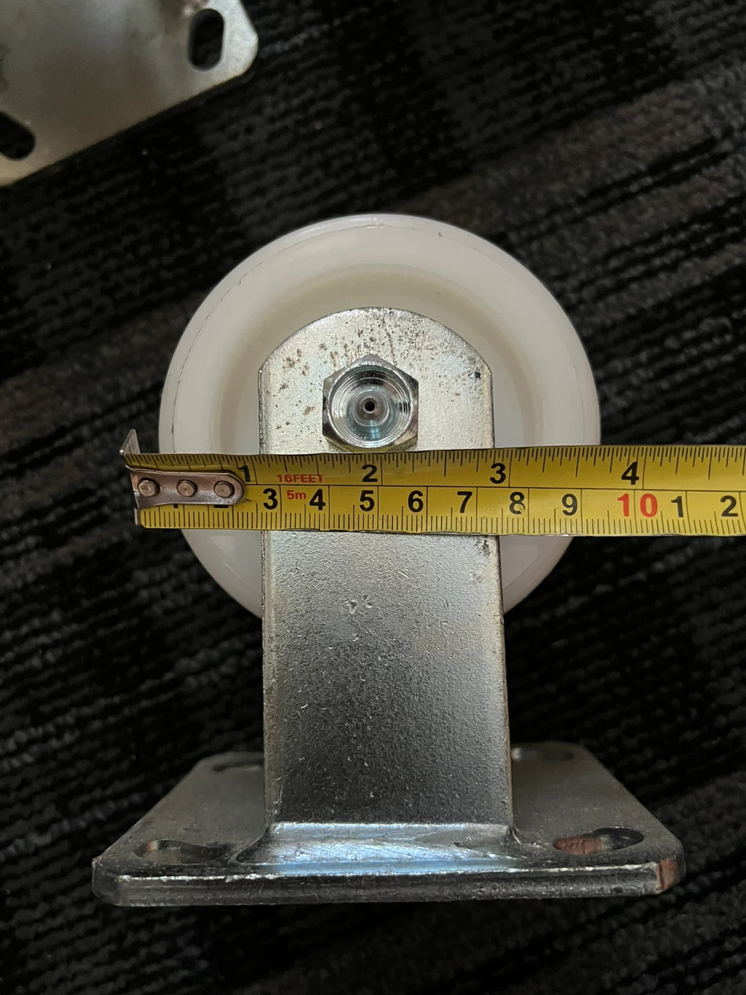 Set of 6 White Caster Wheels - photo 5