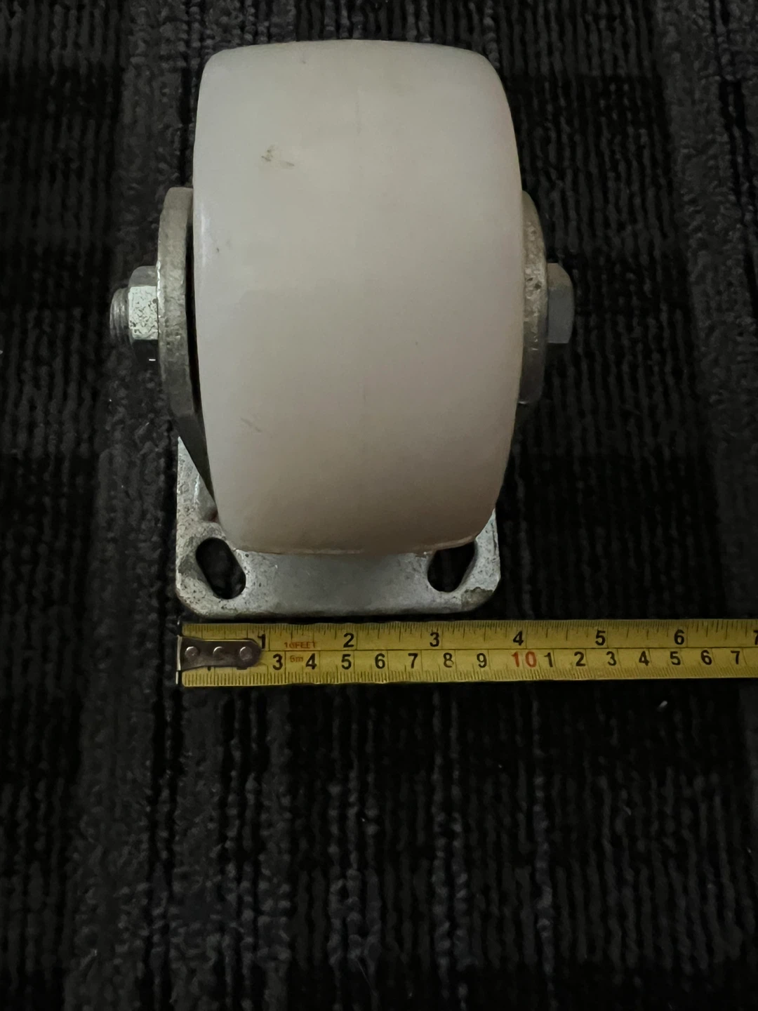 Set of 6 White Caster Wheels - photo 2