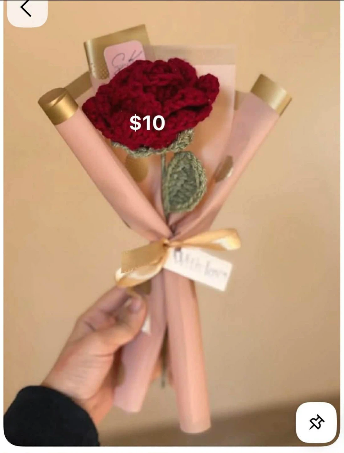 Crocheted Flower Bouquet for mother’s day