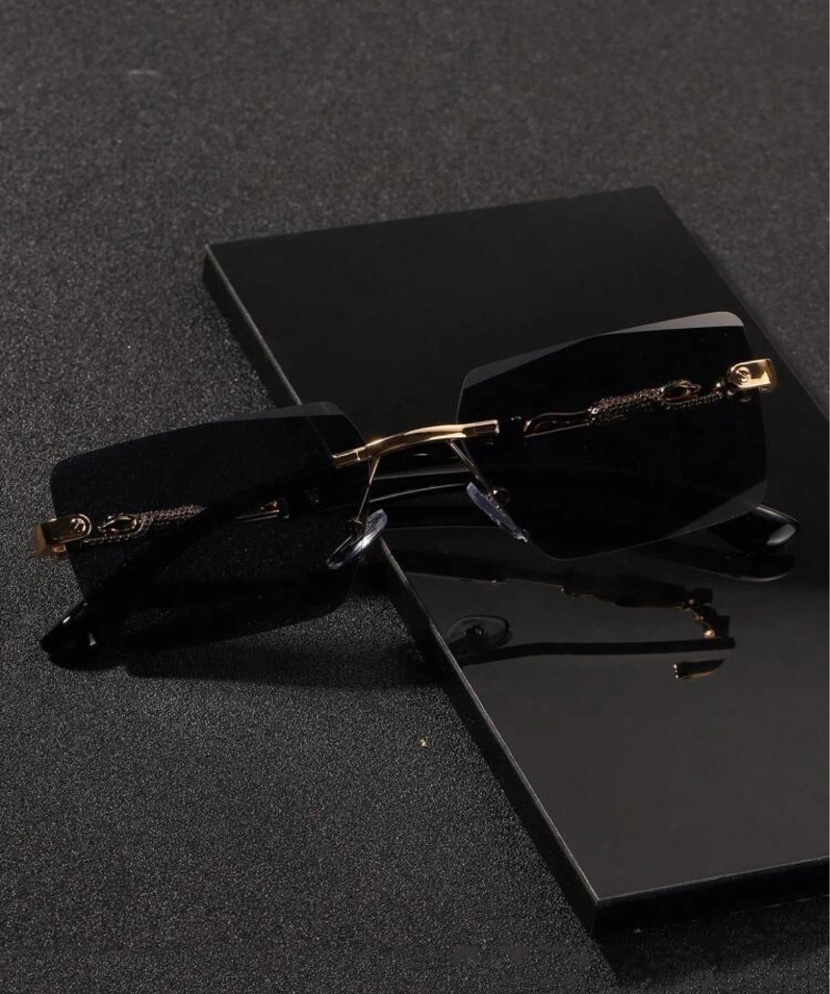 Rimless Designer Sunglasses - photo 2