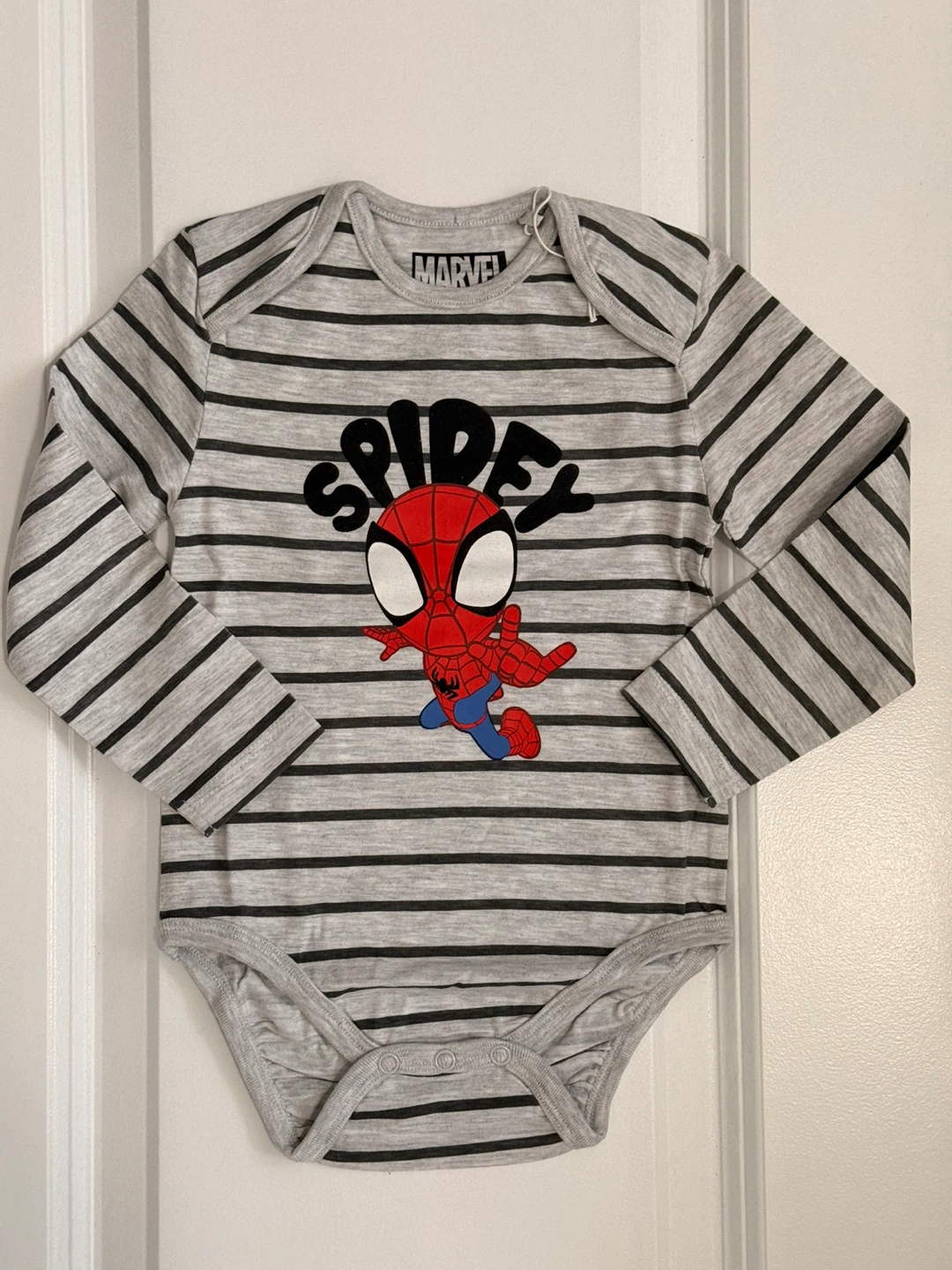 Marvel Spider-Man Long Sleeve Bodysuit - photo 4