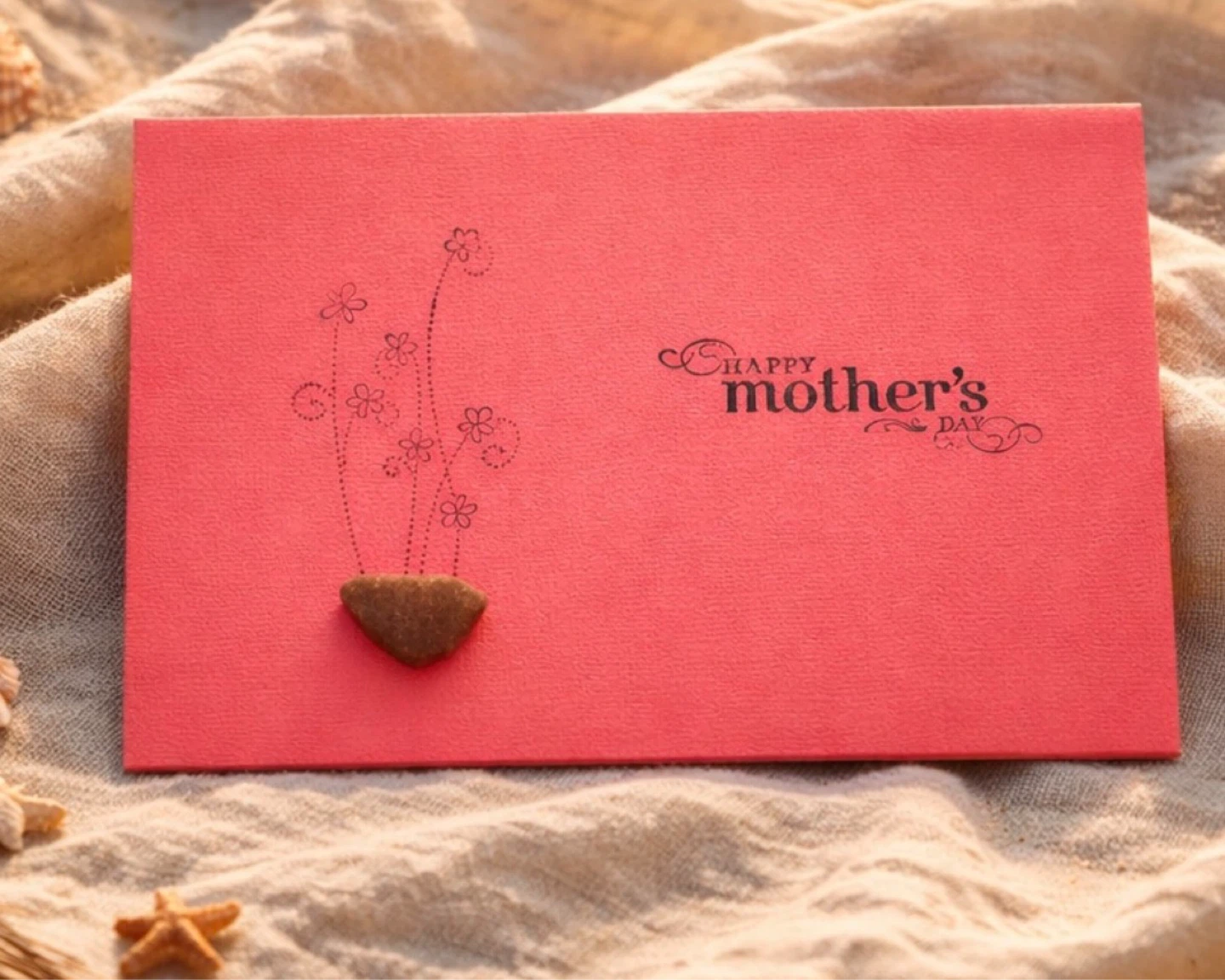 SeaGlass Mother’s Day Card