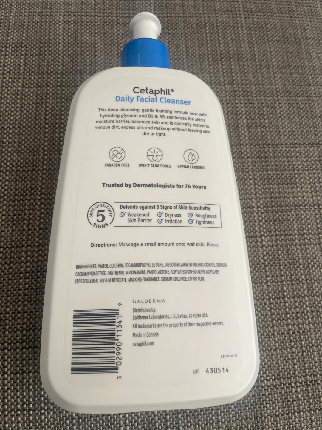 Cetaphil Daily Facial Cleanser - 20 oz - photo 2