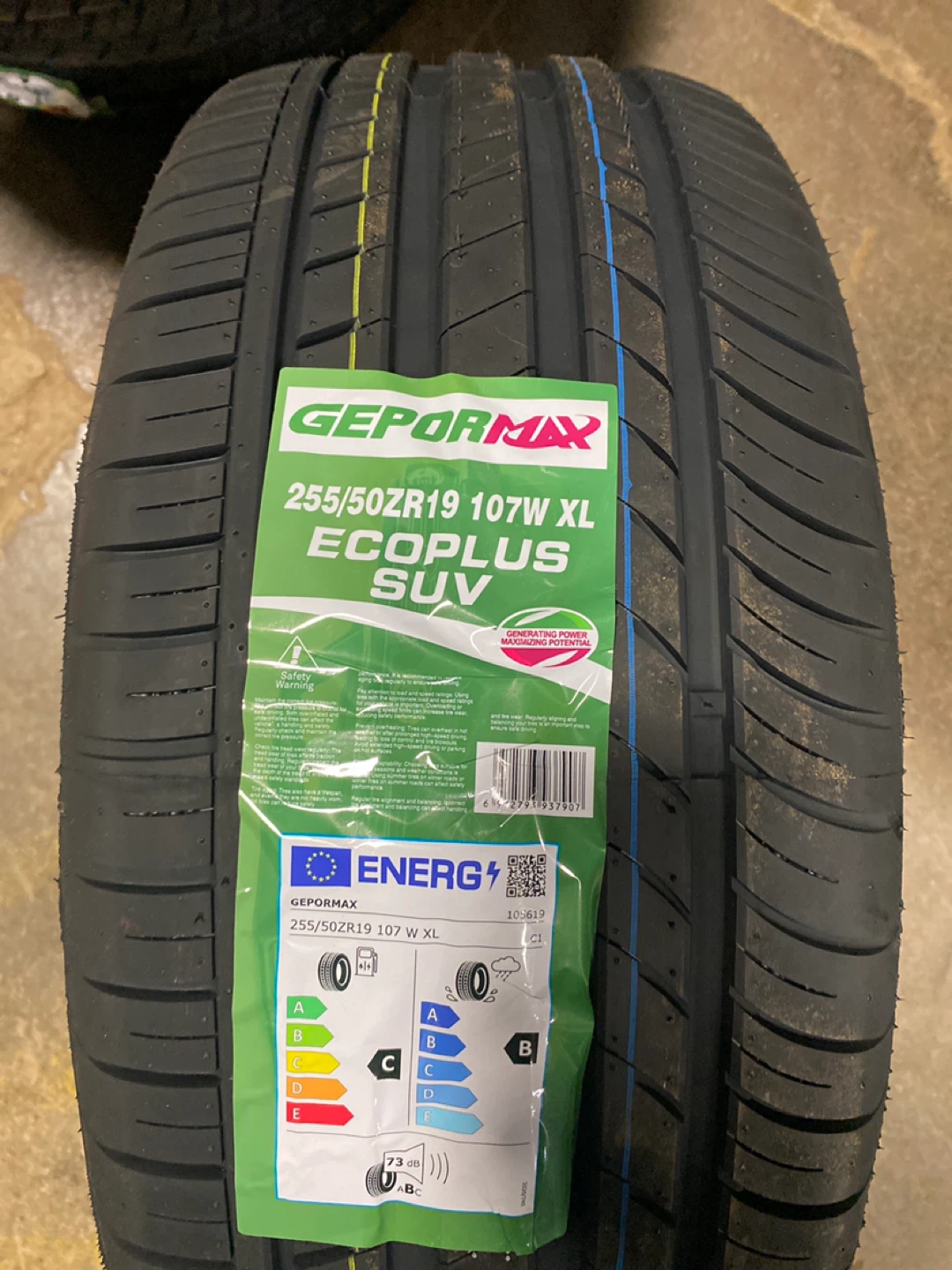Gepromax 255/50ZR19 107W XL EcoPlus SUV Tire