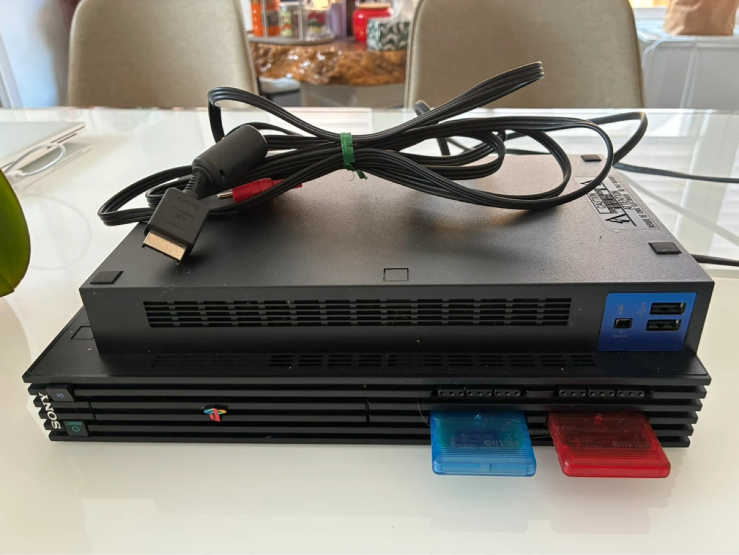 Sony PlayStation 2 Console with Controllers