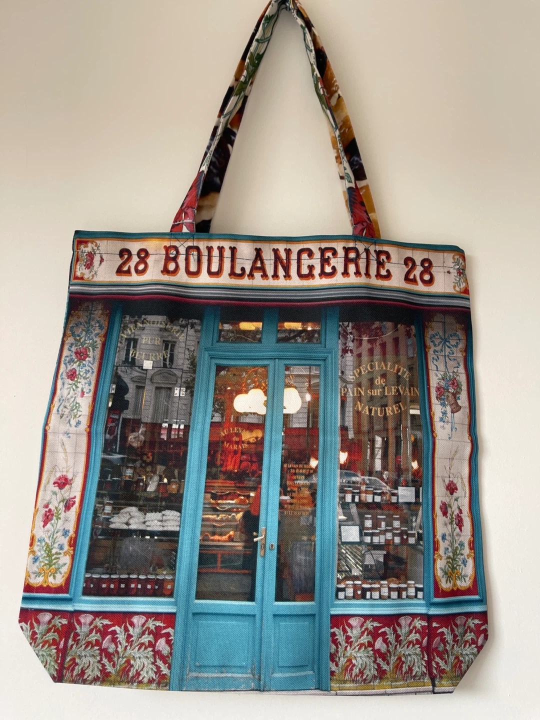 Made in France Tote Bag "28 Boulangerie" Design