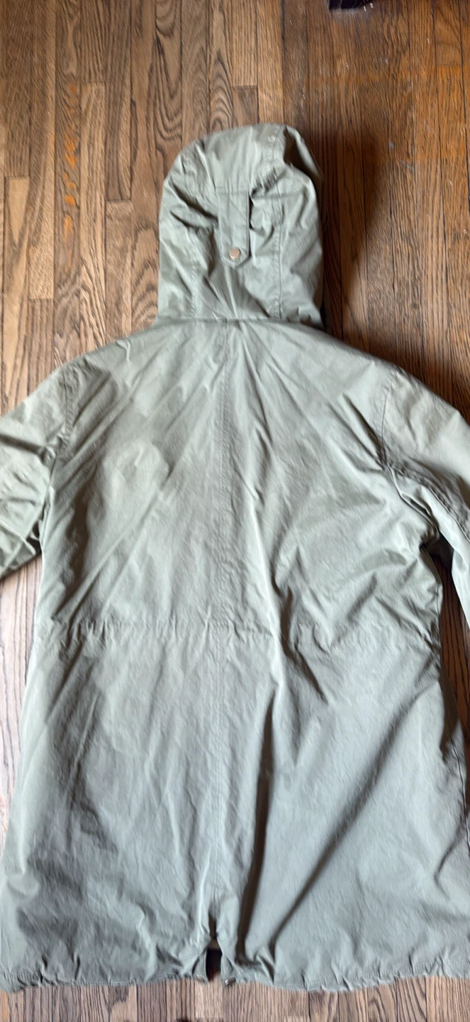 Swiss Alps Hooded Parka Jacket - Olive Green - photo 2