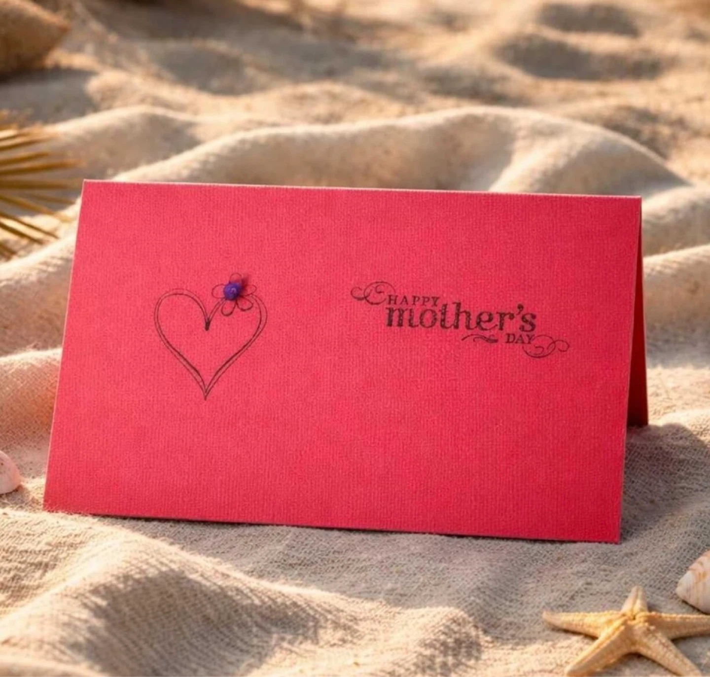SeaGlass Mother’s Day Card