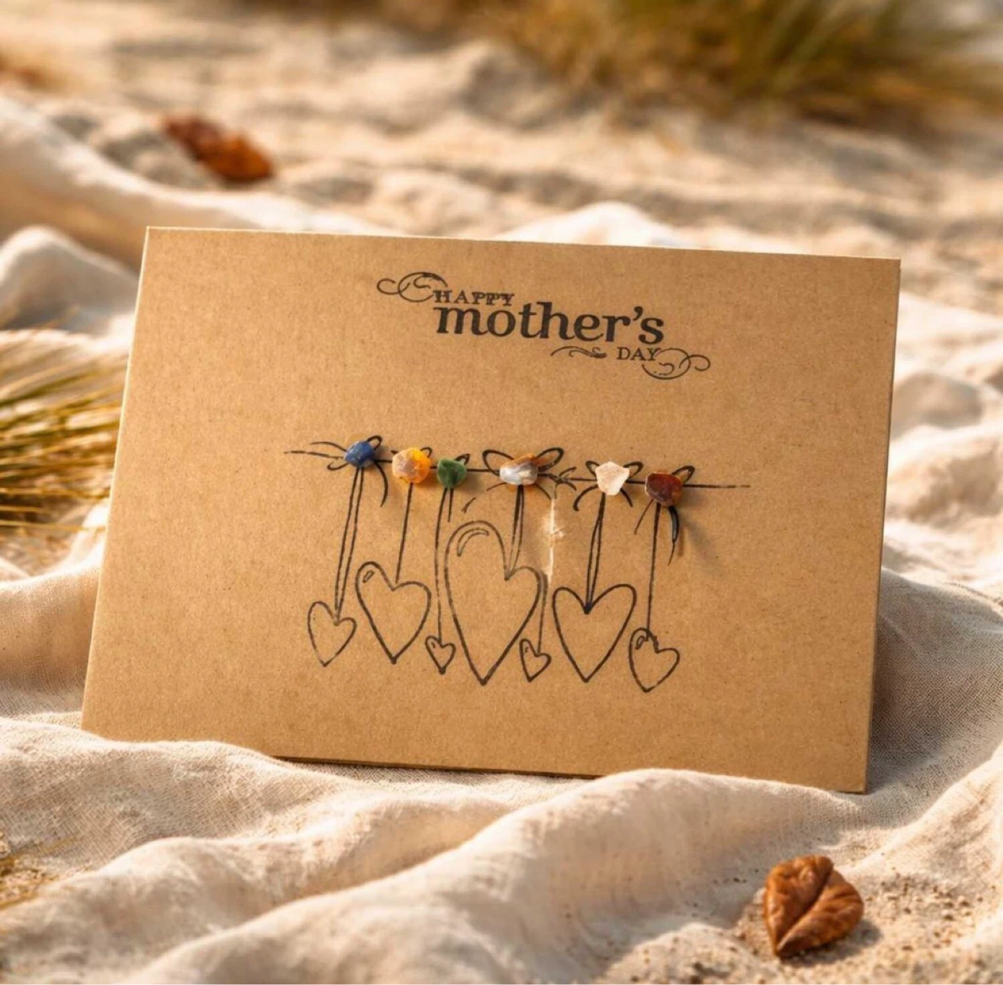 SeaGlass Mother’s Day Card