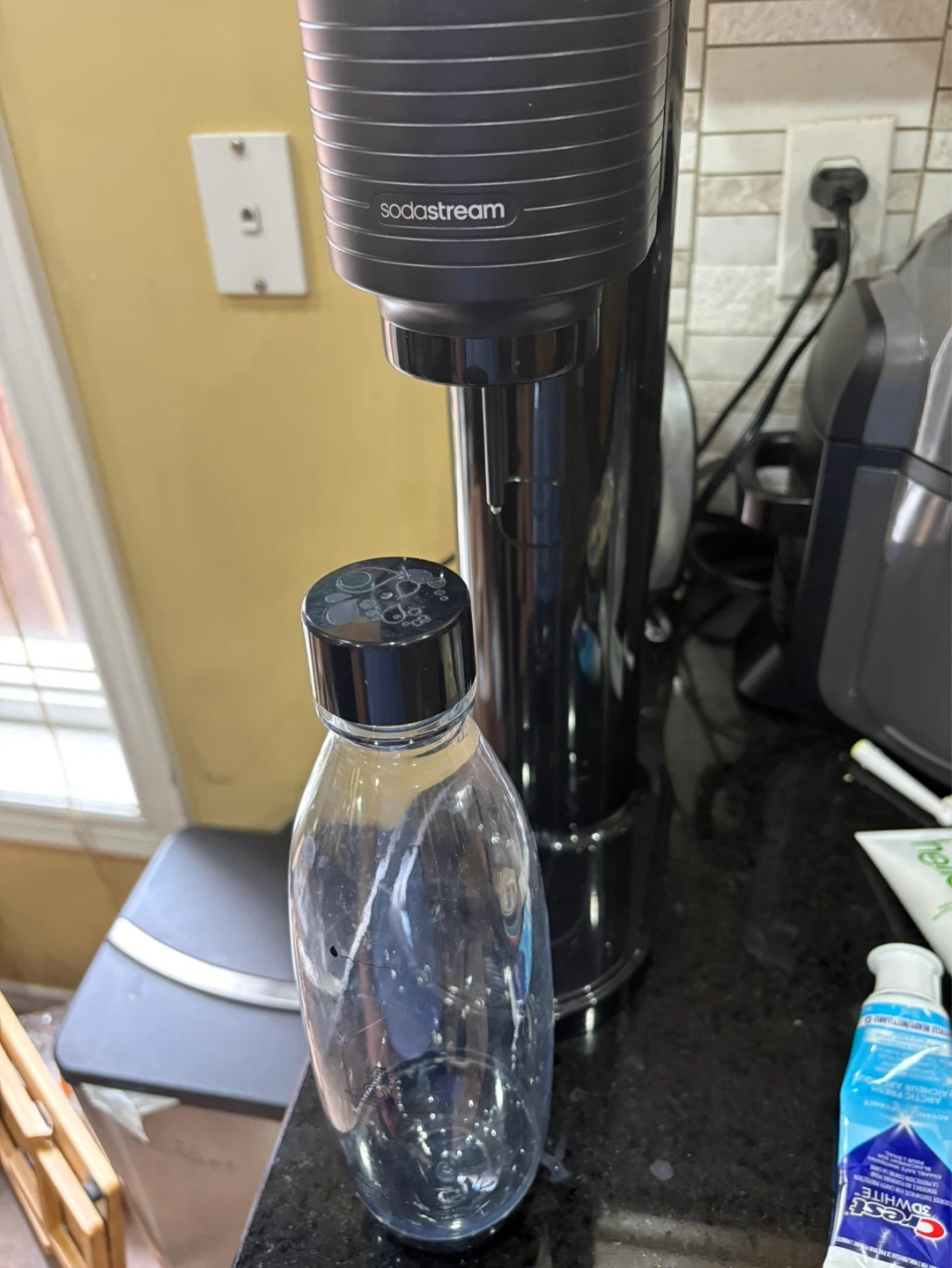 SodaStream Black Sparkling Water Maker