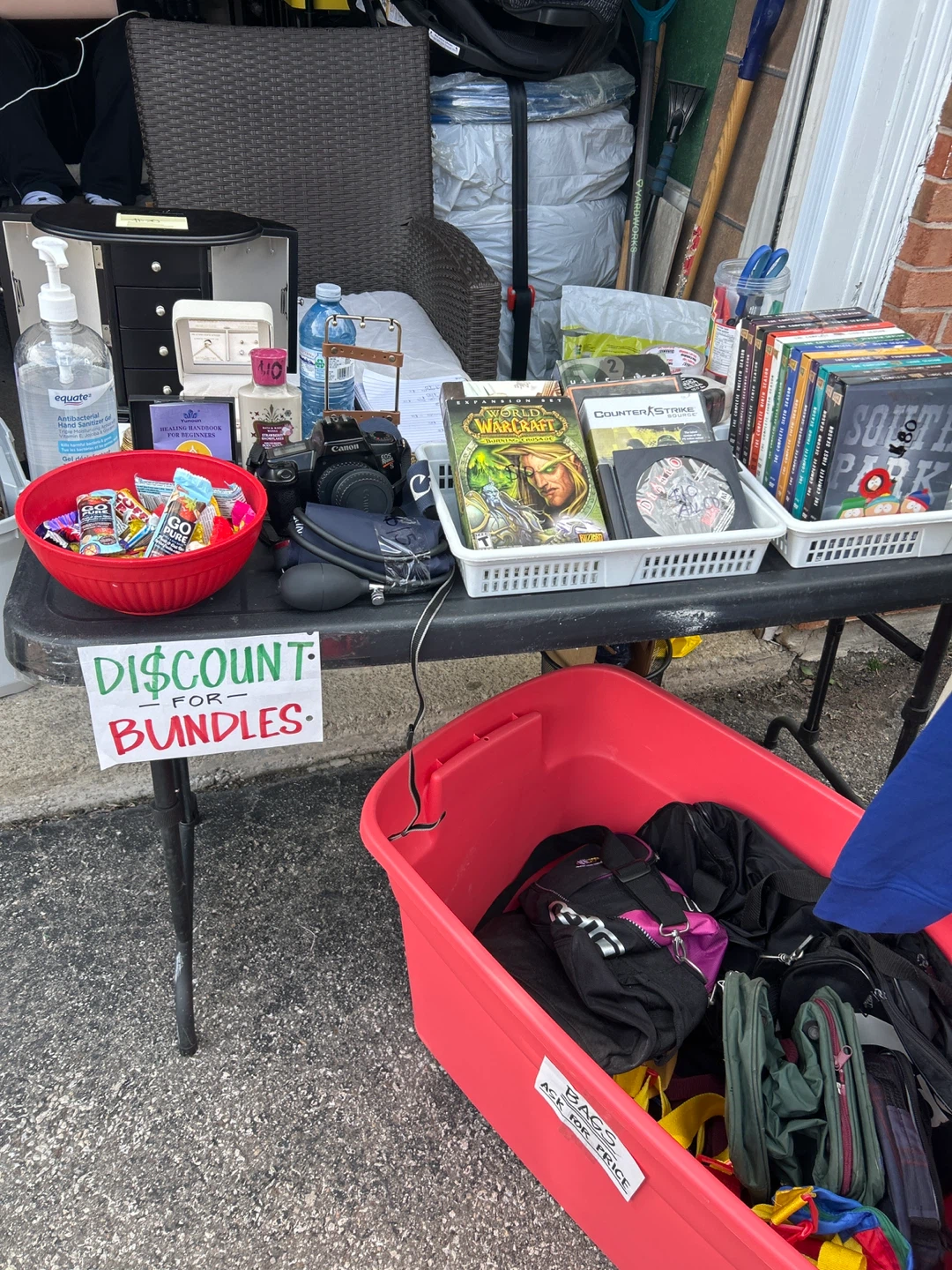 GARAFE SALE: Assorted Items MAY 1-2, 8AM-7PM